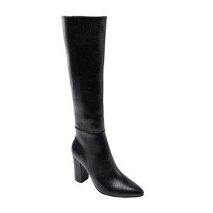JANE AND THE SHOE Womens Black German OutShaft Circumference 15 Mabel Boots 9.5